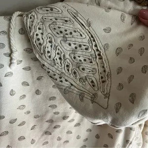 Billabong Vintage Wood Toggle‎ Leaves Zip Up Sweater thumbnail 8