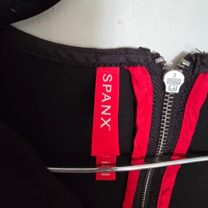 Spanx Women's The Perfect Sleeveless Jumpsuit Black 20383Q Flare Leg thumbnail 3