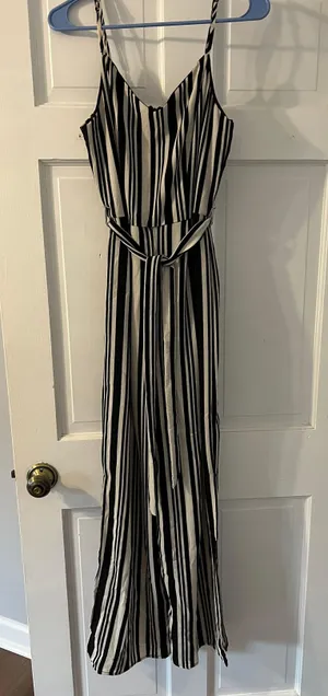 Black & White Jumpsuit Size L thumbnail 1