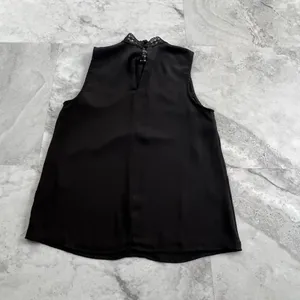 BB Dakota Black Chiffon Tank Top‎ Lace Sleeveless Size Xsmall XS thumbnail 2
