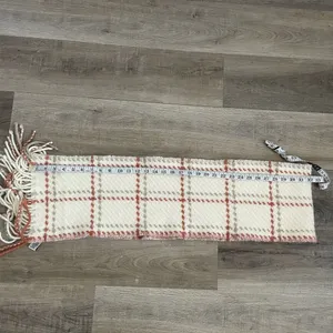 Banana Republic Factory Lambs Wool Blend Fringe Scarf 64x9 In thumbnail 6