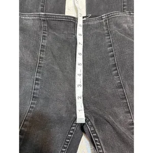 Free People We The Free Slim Pull On Flare Jeans Black 24 thumbnail 7
