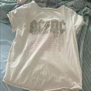AC/DC Graphic Tee White Size L thumbnail 3