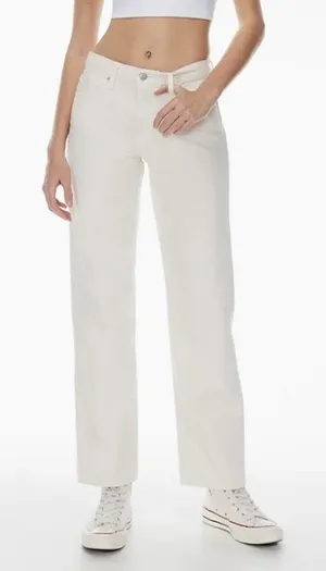 Cream Aritzia Sunday Best Pants thumbnail 3
