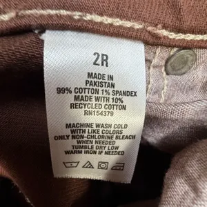 Aeropostale Jeans Flare Womens 2R Low Rise Brown Y2K Boho Indie Western Twee thumbnail 4