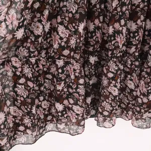 Ellos Floral Tiered Chiffon Dress‎ Size 14 Cottage Fairy Grunge Boho Romantic thumbnail 8