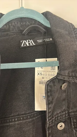 ZARA Oversized Denim Jacket thumbnail 2