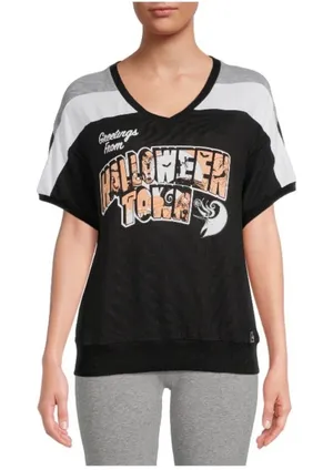 NWT Disney‎ Nightmare Before Christmas Halloween Town Top XL thumbnail 1