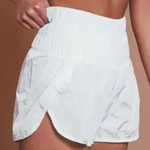 Free people movement‎ the way home run shorts white women's size small athletic thumbnail 1