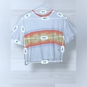 BILLABONG X WRANGLER Women’s Border Line Jaquard Short Sleeve Graphic Tee thumbnail 9