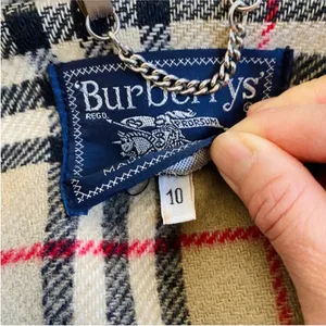 Burberry Brit classic toggle wool duffle coat EUC thumbnail 7