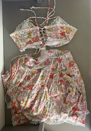 Grey Bandit Floral Mini Dress thumbnail 3