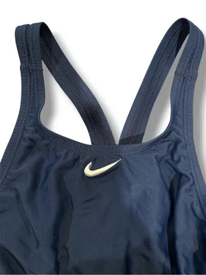 Nike Women’s Navy Blue Performance One-Piece Swimsuit - Size 32/6 thumbnail 4