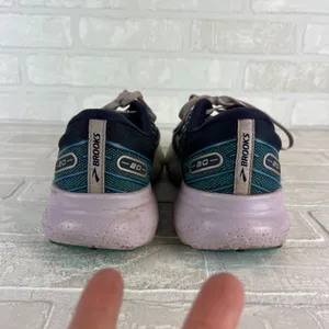 Brooks Glycerin 20 Sneakers Shoe Women 10 Navy Blue Running Athletic 1203691B499 thumbnail 3