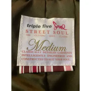 Triple Five Street Soul Jacket Womens M Used Brown Plaid 100% Wool Lined thumbnail 7