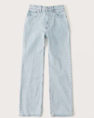 Abercrombie Curve Love High Rise 90’s Relaxed Jean thumbnail 1