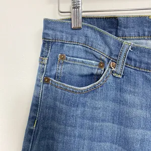 LUCKY BRAND Fluer Easy Rider Denim Women Sailor Jeans Sz 8/29 Mid‎ Rise Whiskers thumbnail 6