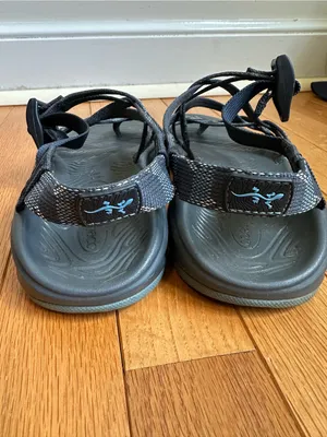 Chaco Adjustable Strap Sport Sandal Womens 8 Blue Granola thumbnail 5