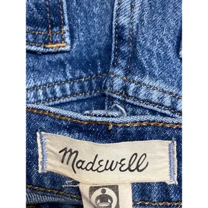 Madewell The Perfect Vintage Women's Blue Straight High Rise Denim Jeans Size 25 thumbnail 5