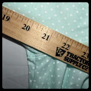 Pink Label Pajama Set Womens Mint Green Polka Dot Lace Trim Sleepwear Small thumbnail 10