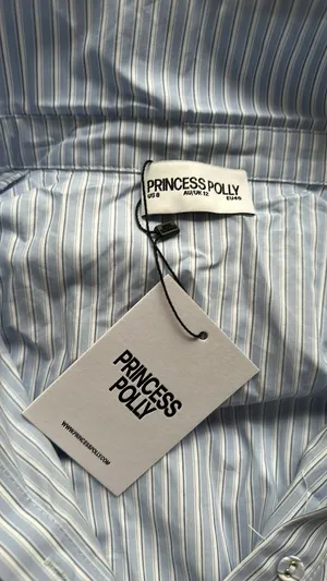Princess Polly Dress Pinstripe Button-Up thumbnail 2