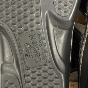 Finn Comfort Leather Sandals Adjustable Straps Comfort‎ Germany Black Sz 38 US 7 thumbnail 12