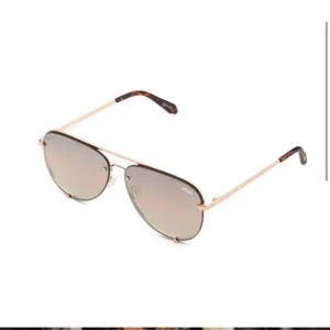 Quay Australia High Key Rimless Rose Brown Sunglasses NWT thumbnail 3
