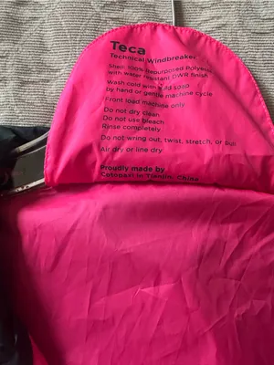 cotopaxi Neon Colorblock Pullover Windbreaker Jacket - Hot Pink, Teal, Limep thumbnail 7