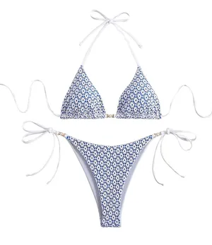 Blue bikini thumbnail 1
