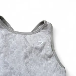 Gymshark Adapt Animal Seamless Butterfly/ Grey Sports Bra thumbnail 2