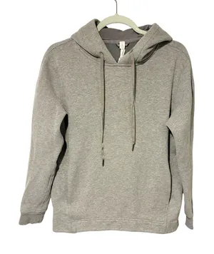Lululemon Wind Down Pullover Heathered Medium Grey / Slate Size 8 Sweatshirt thumbnail 1