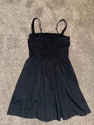 Abercrombie & Fitch Sleeveless Smocked Bodice Mini Dress, Size Small thumbnail 4