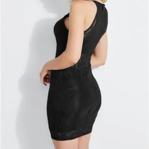 Guess Zayv Zebra-Stripe‎ Dress - Black thumbnail 2