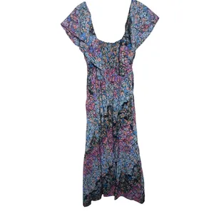 Anthropologie Clementina Eyelet Maxi Dress Women’s Sz. XS thumbnail 4