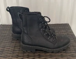 Sorel Lennox women’s combat boot women’s size 7.5 thumbnail 1