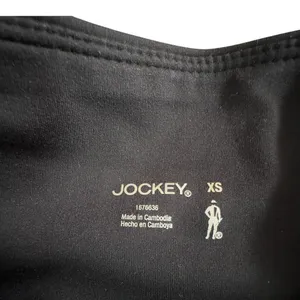Jockey Cropped‎ Slit Flare Pant Women XS Black New High Rise Active Leggings thumbnail 5