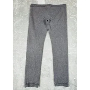 Abercrombie & Fitch Y2K Vintage Style Joggers Gray Sweatpants Large Spellout 90s thumbnail 8
