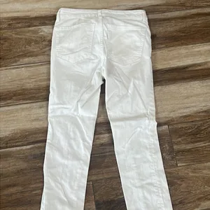 Free people white skinny ankle jeans thumbnail 4