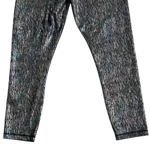 Zyia Active Black Vertical Mirage Light and Tight High Rise 7/8 Leggings Size 12 thumbnail 10
