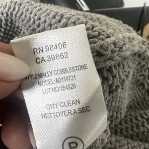 Theory Women’s Draped Knit Vest Size Large Gray Minimalist Quiet Luxury thumbnail 11