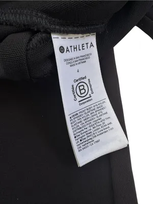 Athleta Headlands Hybrid Straight Leg Pant in Black Size 4 Hiking Outdoor thumbnail 7