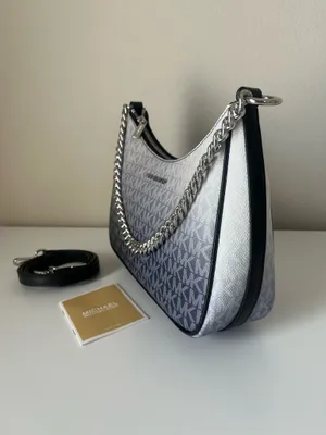 Michael Kors Jet Set Travel Large Pouchette Crossbody thumbnail 4