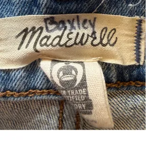 Madewell The Perfect Vintage Wide-Leg Jean 26P Blue High Rise Denim Pants thumbnail 3