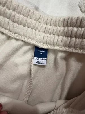 Old Navy Cream Sweatpants thumbnail 5