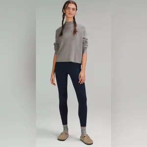 NWOT Lululemon Align High Rise 25” Leggings True Navy Size 4 thumbnail 2