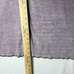 Free People We The Free Oversize Purple Burnout Lightweight Long Sleeve Shirt M thumbnail 9