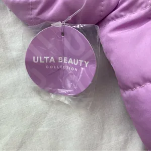 NWT Ulta Beauty Quilted Purple Hobo Bag- FREE WITH $20 Purchase thumbnail 3