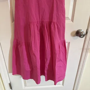 Tuckernuck Marissa Midi Off the Shoulder Dress Women's Sz X Small Pink thumbnail 2