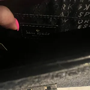Kate Spade Sunset Lane Eden in Black Glitter Crossbody Purse $249 thumbnail 8