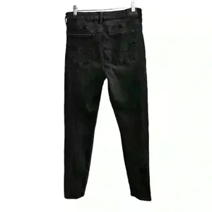 American Eagle Women's Black Skinny Jeans‎ Size 14 Long Stretch Mid Rise thumbnail 2
